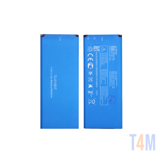 Batería TLI019D7 para Alcatel 5033/5033D/5033X/5033Y/5033A/5033T/5033J/Telstra Essential Plus 2018/TCL U3A 2000mAh